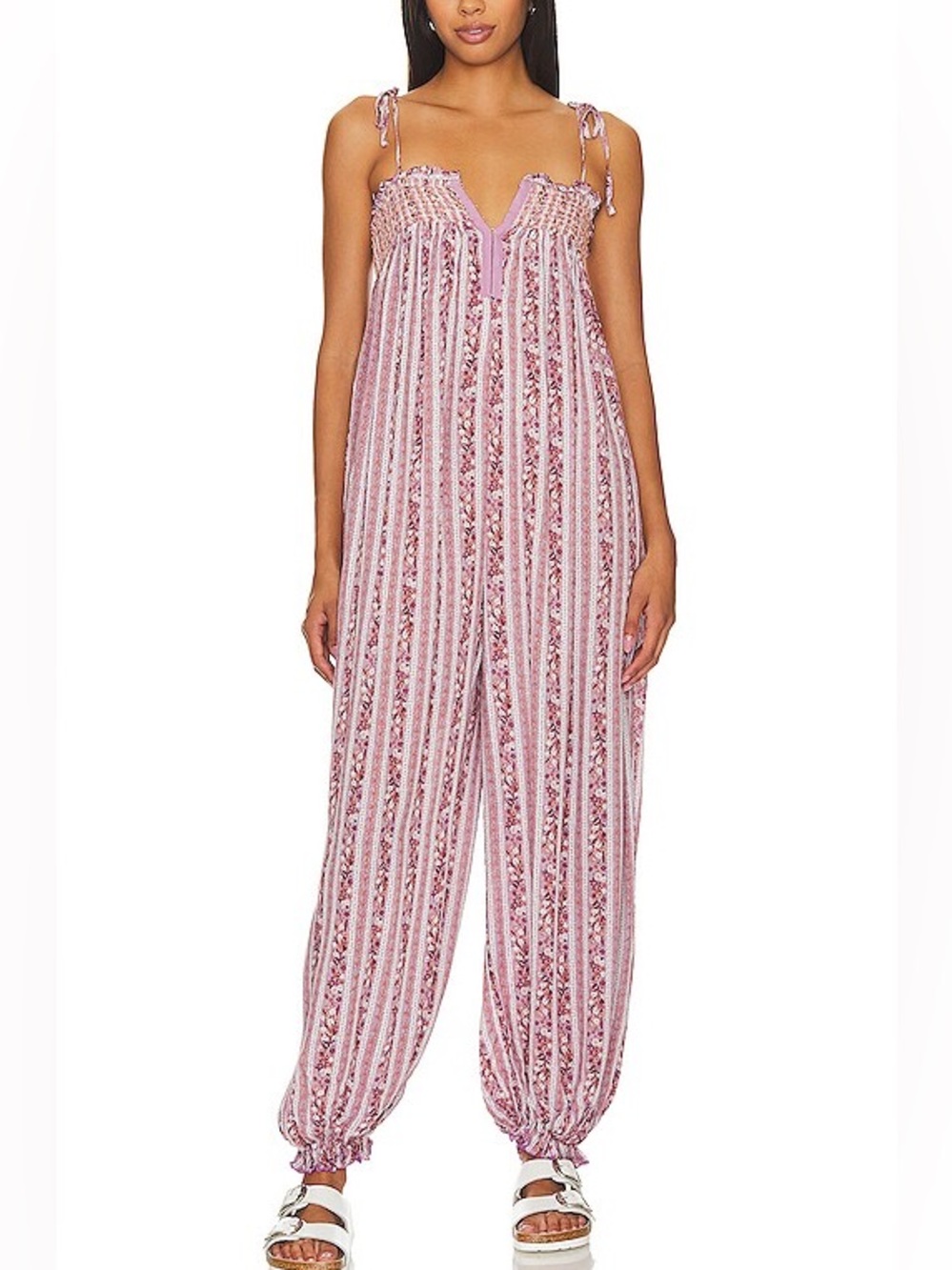 i154 FREE PEOPLE Intimately Rule the World Jumpsuit